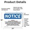 Signmission Important Fragrance Free Environment Please, 24 in W x Rectangle, Vinyl Decal OS-2PACK-NS-D-1824-L-13647 - alternate 6